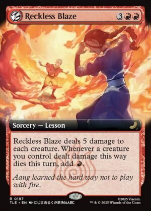 Reckless Blaze - Foil<br /><span class="collector-number">Collector No. 197</span>