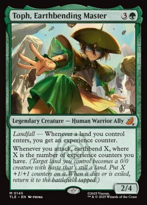 Toph, Earthbending Master - Foil<br /><span class="collector-number">Collector No. 145</span>
