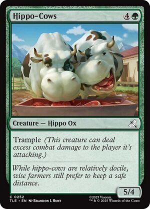 Hippo-Cows<br /><span class="collector-number">Collector No. 252</span>