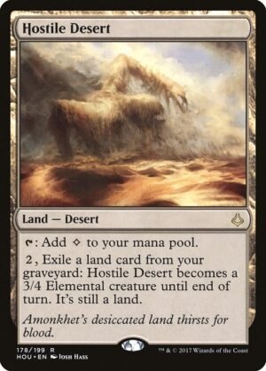 Hostile Desert<br /><span class="collector-number">Collector No. 178</span>