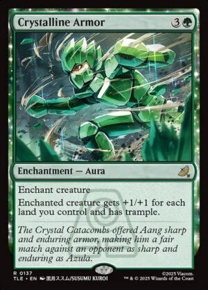Crystalline Armor - Foil<br /><span class="collector-number">Collector No. 137</span>