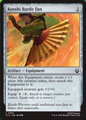 Kyoshi Battle Fan<br /><span class="collector-number">Collector No. 257</span>
