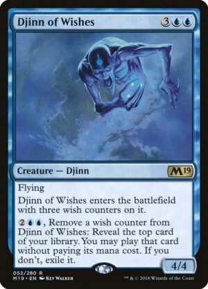 Djinn of Wishes - Foil<br /><span class="collector-number">Collector No. 52</span>