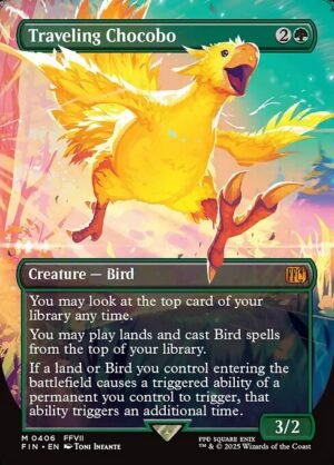 Traveling Chocobo<br /><span class="collector-number">Collector No. 406</span>