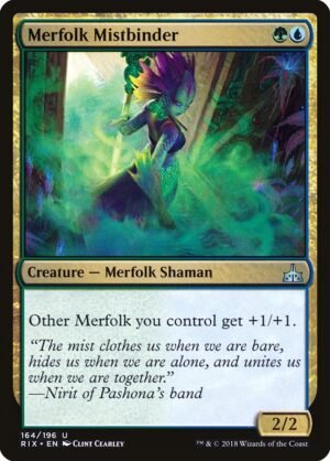 Merfolk Mistbinder<br /><span class="collector-number">Collector No. 164</span>