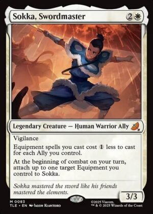 Sokka, Swordmaster<br /><span class="collector-number">Collector No. 83</span>