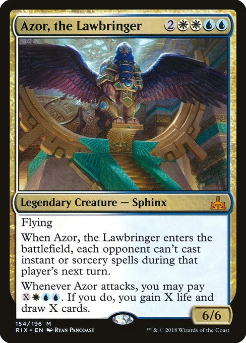 Azor, the Lawbringer<br /><span class="collector-number">Collector No. 154</span>