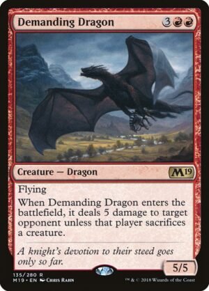 Demanding Dragon<br /><span class="collector-number">Collector No. 135</span>