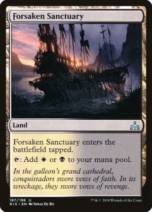 Forsaken Sanctuary<br /><span class="collector-number">Collector No. 187</span>