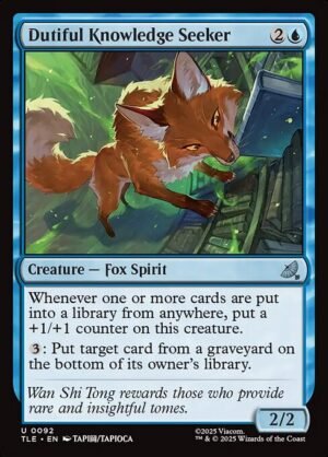 Dutiful Knowledge Seeker<br /><span class="collector-number">Collector No. 92</span>