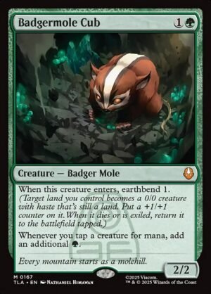 Badgermole Cub<br /><span class="collector-number">Collector No. 167</span>