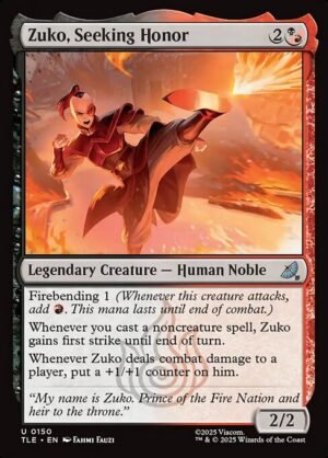 Zuko, Seeking Honor<br /><span class="collector-number">Collector No. 150</span>