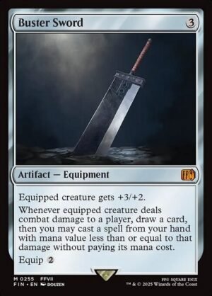 Buster Sword<br /><span class="collector-number">Collector No. 255</span>