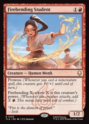 Firebending Student - Foil<br /><span class="collector-number">Collector No. 139</span>