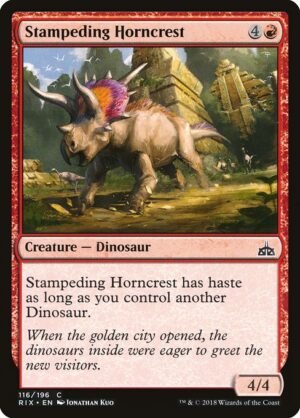 Stampeding Horncrest<br /><span class="collector-number">Collector No. 116</span>