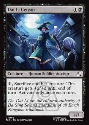 Dai Li Censor<br /><span class="collector-number">Collector No. 102</span>