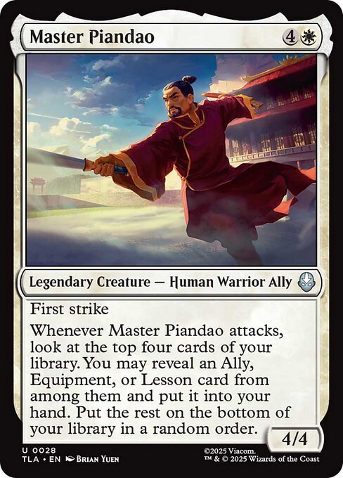 Master Piandao - STAXX Cards & Hobbies