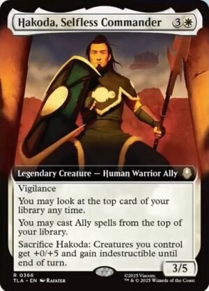 Hakoda, Selfless Commander - Foil<br /><span class="collector-number">Collector No. 366</span>