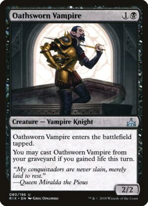 Oathsworn Vampire<br /><span class="collector-number">Collector No. 80</span>