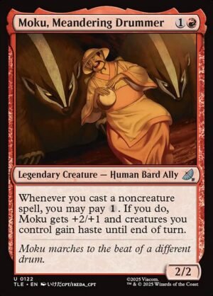 Moku, Meandering Drummer<br /><span class="collector-number">Collector No. 122</span>