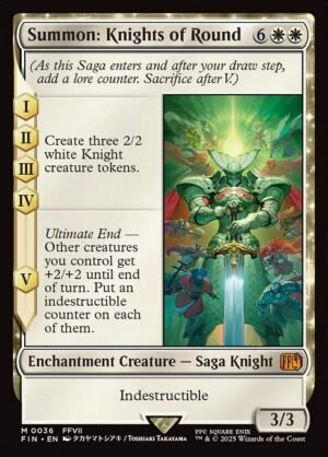 Summon: Knights of Round - Foil<br /><span class="collector-number">Collector No. 36</span>
