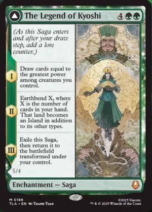 The Legend of Kyoshi // Avatar Kyoshi<br /><span class="collector-number">Collector No. 186</span>