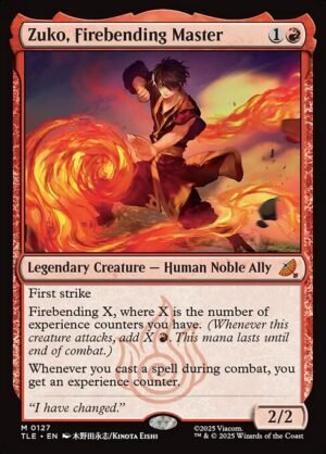 Zuko, Firebending Master<br /><span class="collector-number">Collector No. 127</span>