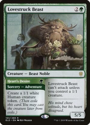 Lovestruck Beast // Heart's Desire - Foil<br /><span class="collector-number">Collector No. 165</span>