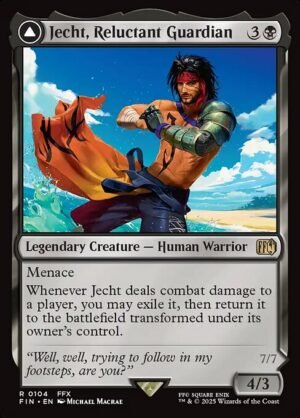 Jecht, Reluctant Guardian // Braska's Final Aeon<br /><span class="collector-number">Collector No. 104</span>