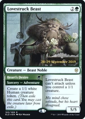 Lovestruck Beast // Heart's Desire - Foil<br /><span class="collector-number">Collector No. 165s</span>
