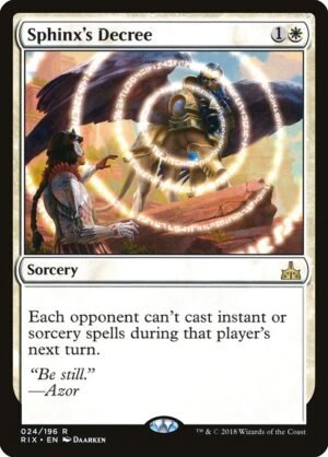 Sphinx's Decree<br /><span class="collector-number">Collector No. 24</span>