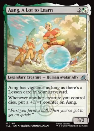 Aang, A Lot to Learn<br /><span class="collector-number">Collector No. 146</span>