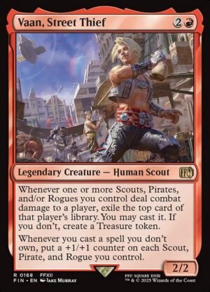 Vaan, Street Thief - Foil<br /><span class="collector-number">Collector No. 168</span>