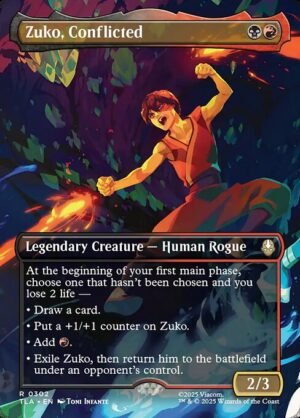 Zuko, Conflicted<br /><span class="collector-number">Collector No. 302</span>