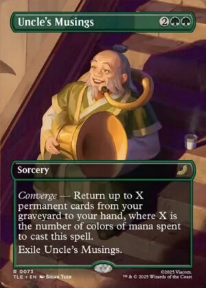 Uncle's Musings<br /><span class="collector-number">Collector No. 73</span>