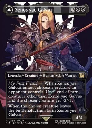 Zenos yae Galvus // Shinryu, Transcendent Rival<br /><span class="collector-number">Collector No. 384</span>