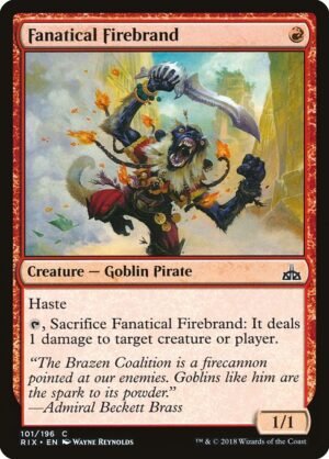 Fanatical Firebrand<br /><span class="collector-number">Collector No. 101</span>