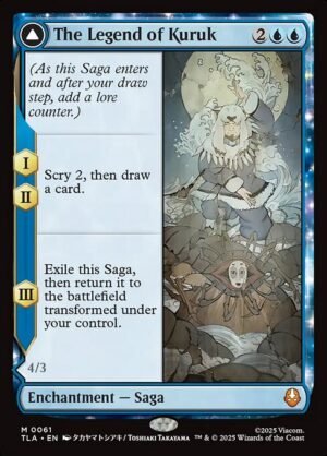 The Legend of Kuruk // Avatar Kuruk<br /><span class="collector-number">Collector No. 61</span>