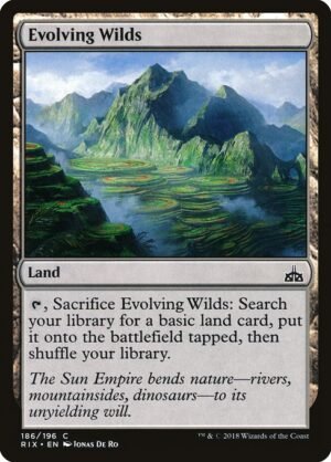 Evolving Wilds<br /><span class="collector-number">Collector No. 186</span>