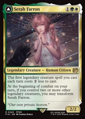 Serah Farron // Crystallized Serah<br /><span class="collector-number">Collector No. 240</span>