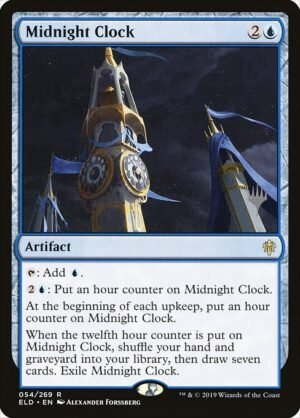 Midnight Clock - Foil<br /><span class="collector-number">Collector No. 54p</span>