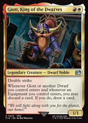 Giott, King of the Dwarves<br /><span class="collector-number">Collector No. 223</span>