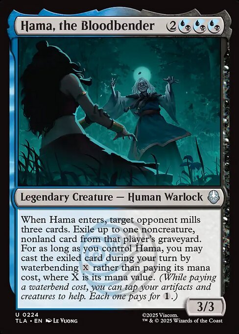 Hama, the Bloodbender<br /><span class="collector-number">Collector No. 224</span>
