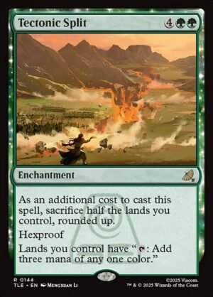Tectonic Split - Foil<br /><span class="collector-number">Collector No. 144</span>