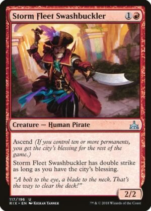 Storm Fleet Swashbuckler<br /><span class="collector-number">Collector No. 117</span>