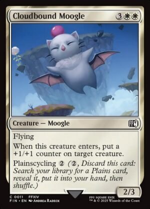 Cloudbound Moogle<br /><span class="collector-number">Collector No. 11</span>