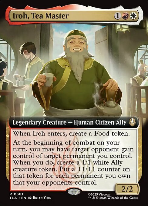 Iroh, Tea Master<br /><span class="collector-number">Collector No. 381</span>