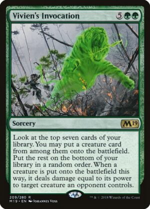 Vivien's Invocation<br /><span class="collector-number">Collector No. 209</span>