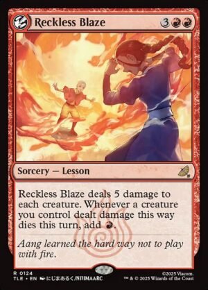 Reckless Blaze<br /><span class="collector-number">Collector No. 124</span>