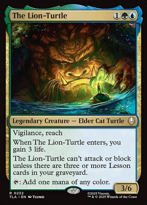 The Lion-Turtle<br /><span class="collector-number">Collector No. 232</span>